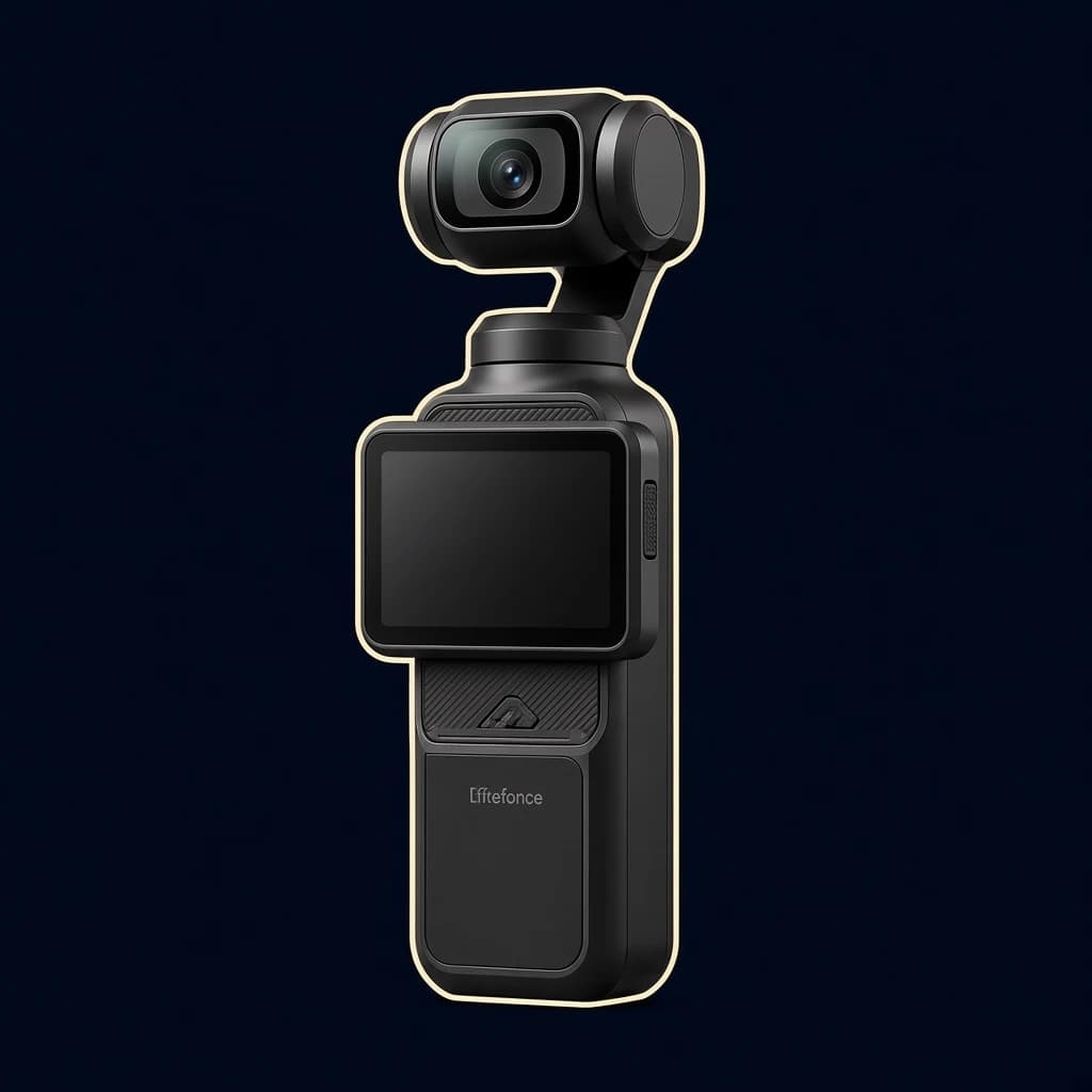 Handheld gimbal pocket camera
